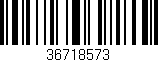 Código de barras (EAN, GTIN, SKU, ISBN): '36718573'