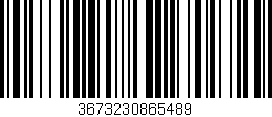 Código de barras (EAN, GTIN, SKU, ISBN): '3673230865489'