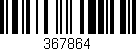 Código de barras (EAN, GTIN, SKU, ISBN): '367864'
