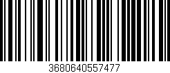 Código de barras (EAN, GTIN, SKU, ISBN): '3680640557477'