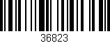 Código de barras (EAN, GTIN, SKU, ISBN): '36823'