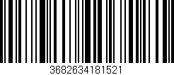 Código de barras (EAN, GTIN, SKU, ISBN): '3682634181521'