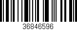 Código de barras (EAN, GTIN, SKU, ISBN): '36846596'