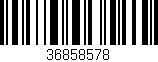 Código de barras (EAN, GTIN, SKU, ISBN): '36858578'