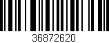 Código de barras (EAN, GTIN, SKU, ISBN): '36872620'