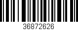 Código de barras (EAN, GTIN, SKU, ISBN): '36872626'