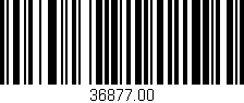 Código de barras (EAN, GTIN, SKU, ISBN): '36877.00'