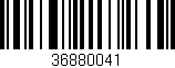 Código de barras (EAN, GTIN, SKU, ISBN): '36880041'