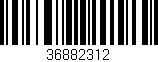 Código de barras (EAN, GTIN, SKU, ISBN): '36882312'