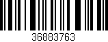 Código de barras (EAN, GTIN, SKU, ISBN): '36883763'