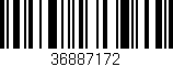 Código de barras (EAN, GTIN, SKU, ISBN): '36887172'