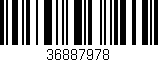 Código de barras (EAN, GTIN, SKU, ISBN): '36887978'