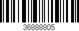 Código de barras (EAN, GTIN, SKU, ISBN): '36888805'