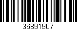 Código de barras (EAN, GTIN, SKU, ISBN): '36891907'