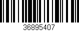 Código de barras (EAN, GTIN, SKU, ISBN): '36895407'