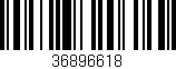 Código de barras (EAN, GTIN, SKU, ISBN): '36896618'