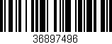 Código de barras (EAN, GTIN, SKU, ISBN): '36897496'