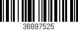 Código de barras (EAN, GTIN, SKU, ISBN): '36897525'