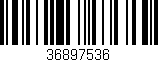 Código de barras (EAN, GTIN, SKU, ISBN): '36897536'