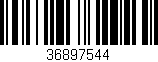 Código de barras (EAN, GTIN, SKU, ISBN): '36897544'