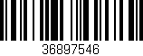 Código de barras (EAN, GTIN, SKU, ISBN): '36897546'