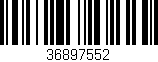 Código de barras (EAN, GTIN, SKU, ISBN): '36897552'