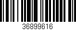 Código de barras (EAN, GTIN, SKU, ISBN): '36899616'