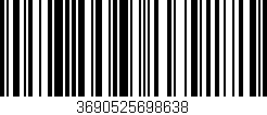 Código de barras (EAN, GTIN, SKU, ISBN): '3690525698638'