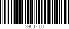 Código de barras (EAN, GTIN, SKU, ISBN): '36907.00'