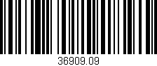 Código de barras (EAN, GTIN, SKU, ISBN): '36909.09'