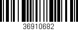 Código de barras (EAN, GTIN, SKU, ISBN): '36910682'