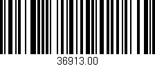 Código de barras (EAN, GTIN, SKU, ISBN): '36913.00'
