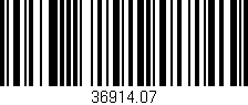 Código de barras (EAN, GTIN, SKU, ISBN): '36914.07'