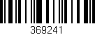 Código de barras (EAN, GTIN, SKU, ISBN): '369241'
