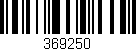 Código de barras (EAN, GTIN, SKU, ISBN): '369250'