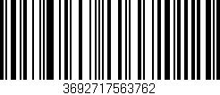Código de barras (EAN, GTIN, SKU, ISBN): '3692717563762'