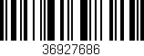 Código de barras (EAN, GTIN, SKU, ISBN): '36927686'
