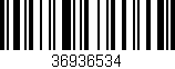 Código de barras (EAN, GTIN, SKU, ISBN): '36936534'