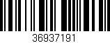 Código de barras (EAN, GTIN, SKU, ISBN): '36937191'