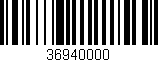 Código de barras (EAN, GTIN, SKU, ISBN): '36940000'
