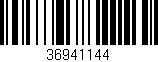 Código de barras (EAN, GTIN, SKU, ISBN): '36941144'