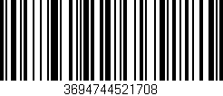 Código de barras (EAN, GTIN, SKU, ISBN): '3694744521708'