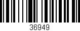 Código de barras (EAN, GTIN, SKU, ISBN): '36949'