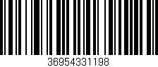 Código de barras (EAN, GTIN, SKU, ISBN): '36954331198'