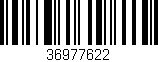 Código de barras (EAN, GTIN, SKU, ISBN): '36977622'
