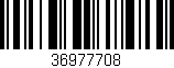 Código de barras (EAN, GTIN, SKU, ISBN): '36977708'