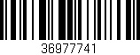 Código de barras (EAN, GTIN, SKU, ISBN): '36977741'
