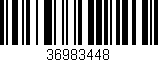 Código de barras (EAN, GTIN, SKU, ISBN): '36983448'
