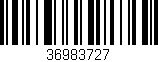 Código de barras (EAN, GTIN, SKU, ISBN): '36983727'