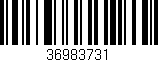 Código de barras (EAN, GTIN, SKU, ISBN): '36983731'